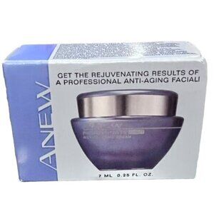 NEW IN BOX AVON ANEW REJUVENATE NIGHT REVITALIZING‎ CREAM .25 OZ Travel Size